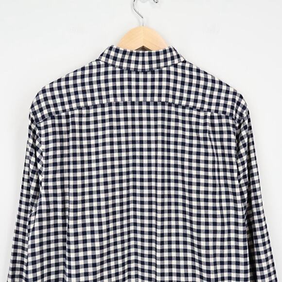 Bonobos Men's Standard Fit Soft Cotton Gingham Plaid Button Down Shirt Sz L Long - Picture 4 of 6